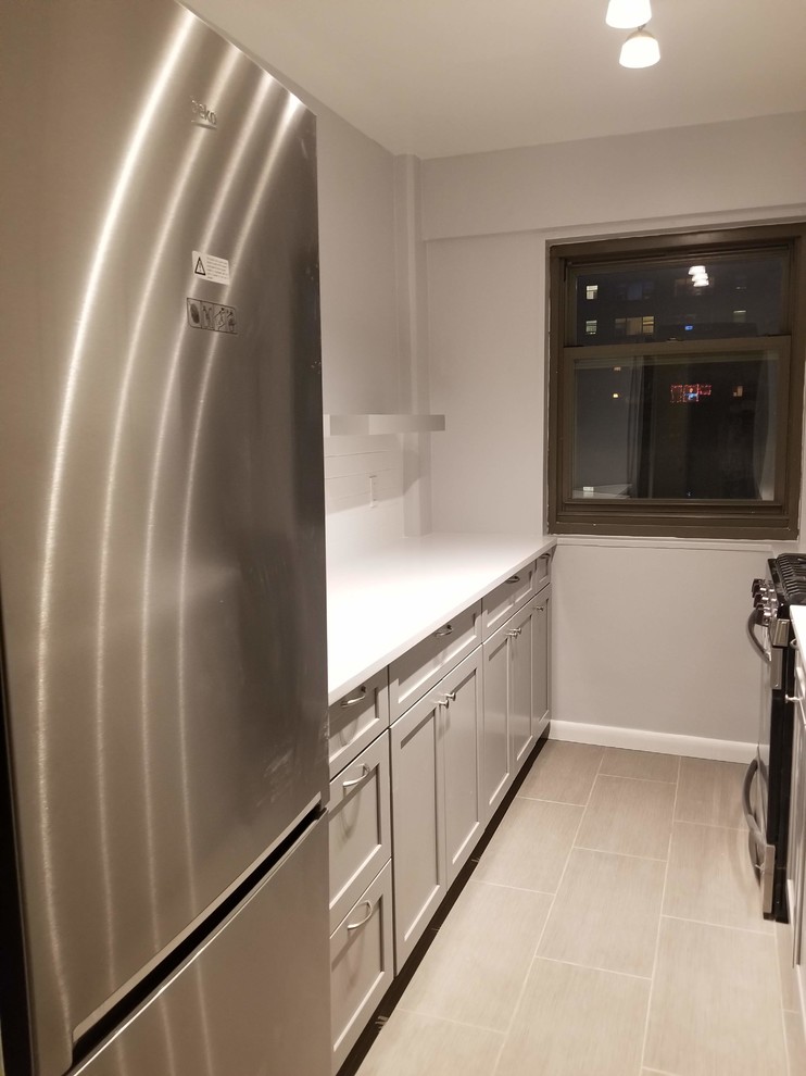 Kitchen renovation in Co-op apartment in Astoria