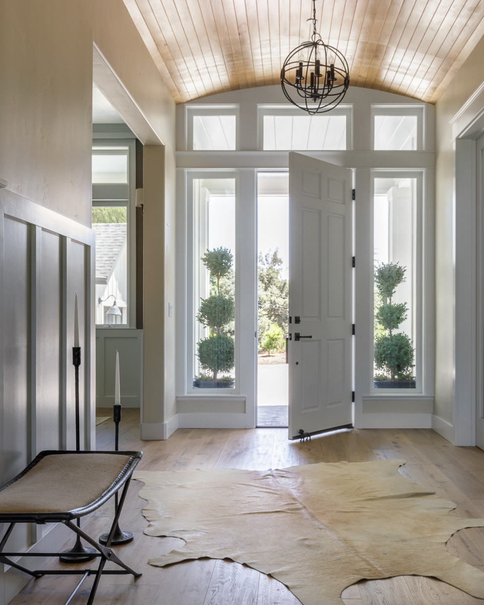 Modern Farmhouse on a Napa Vineyard Knoll
