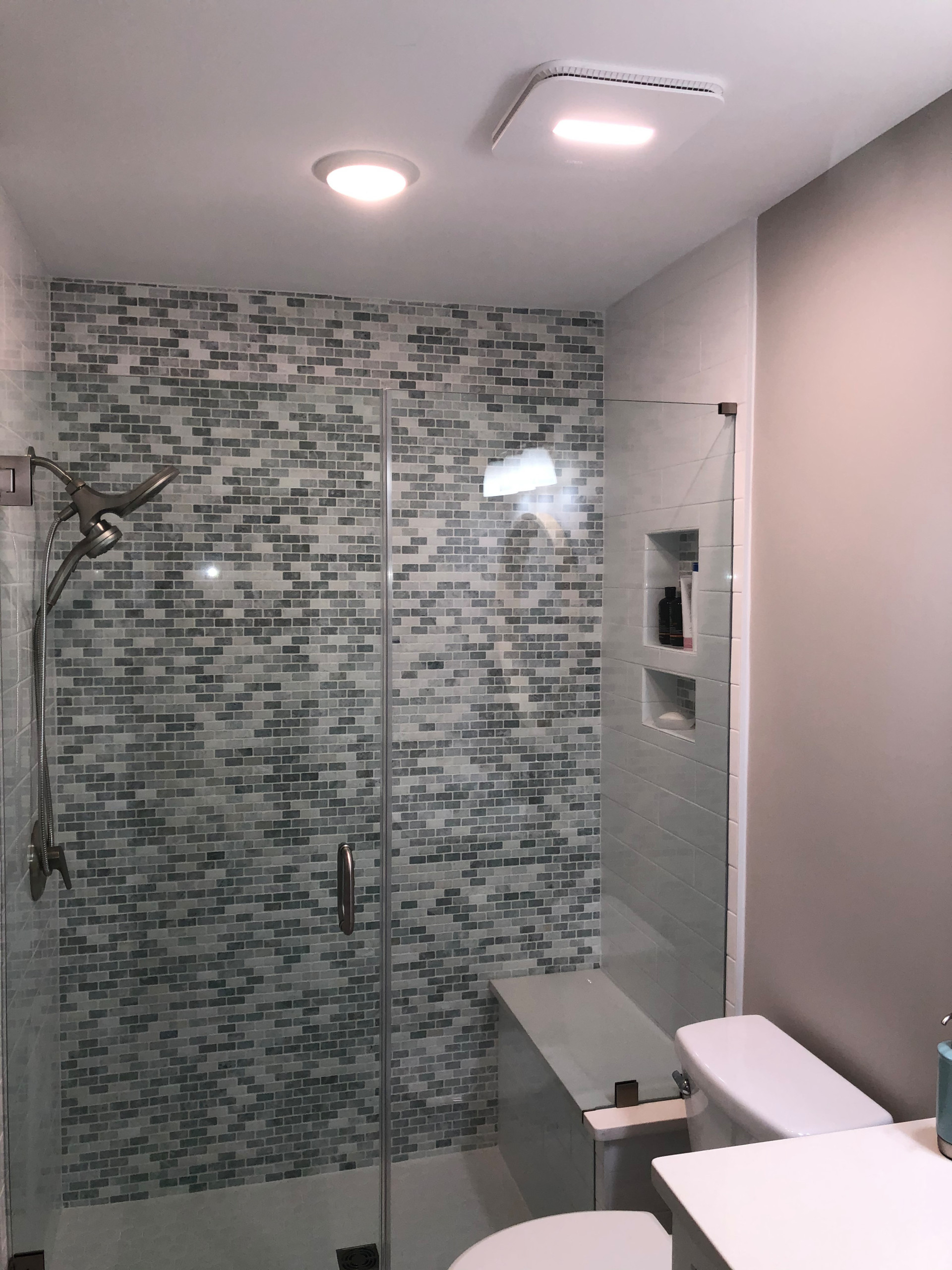 mosaic shower