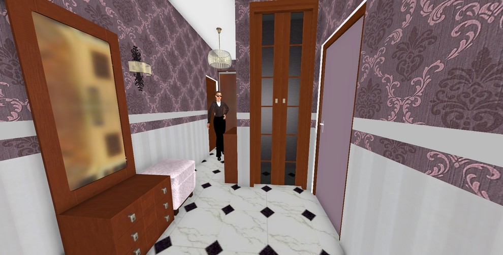 Экспресс 3D дизайн  1 кв.ры в ЖК Триумф Парк