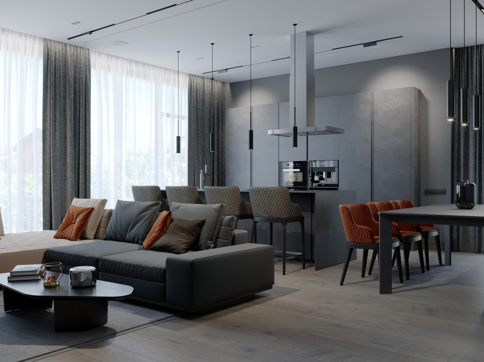 Проект оформления интерьера частного дома 200 кв.м.