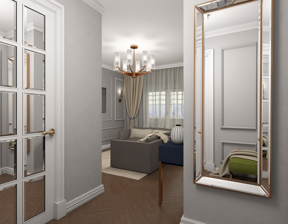 Московская квартира в панельном доме 38 м.кв.