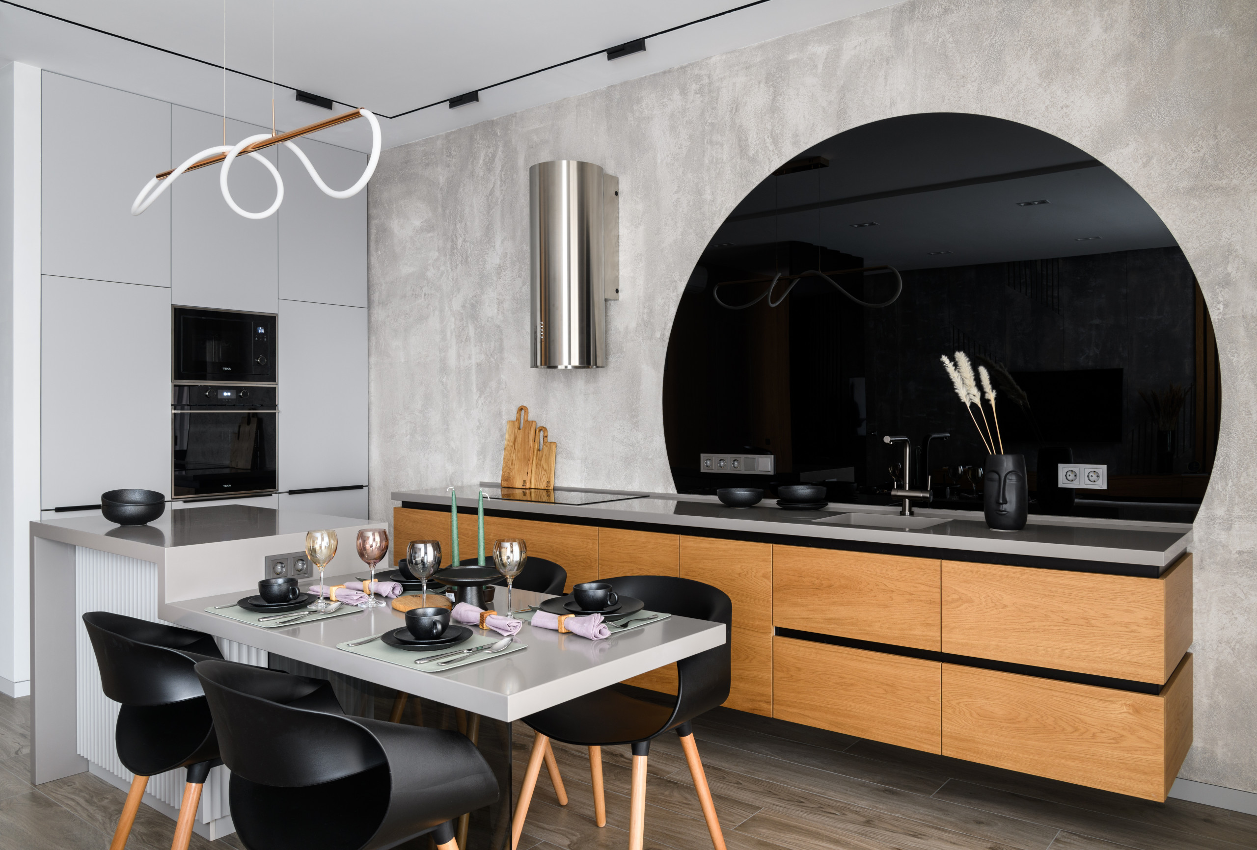 Дизайн комнаты для кухни