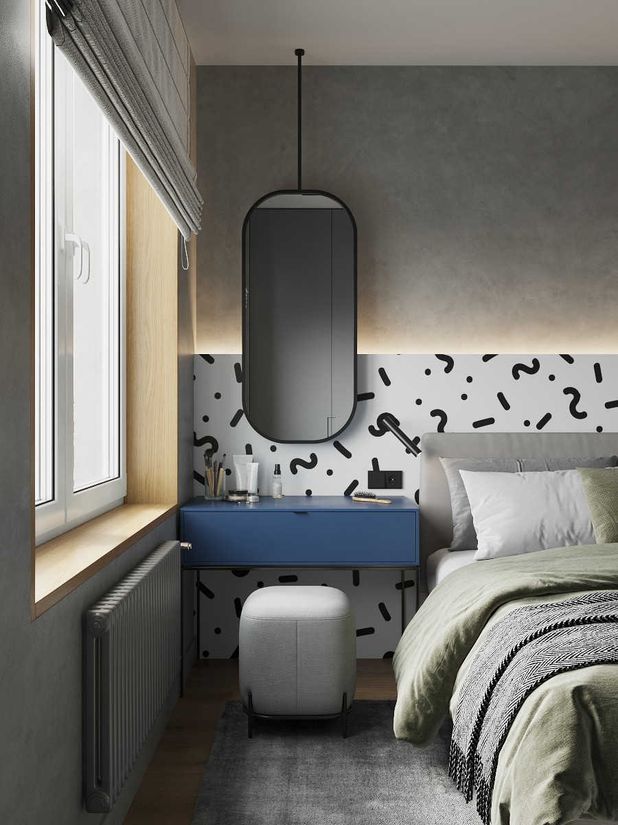 Дизайн-проект квартиры в ЖК Галактика