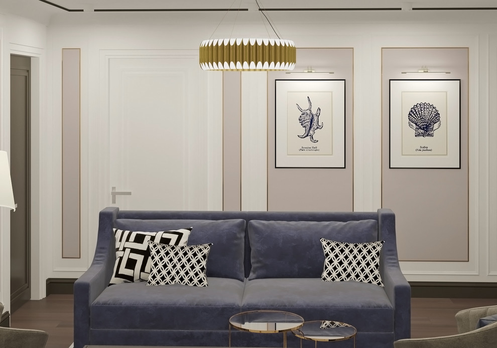 КВАРТИРА В СОВРЕМЕННОМ АРТ-ДЕКО