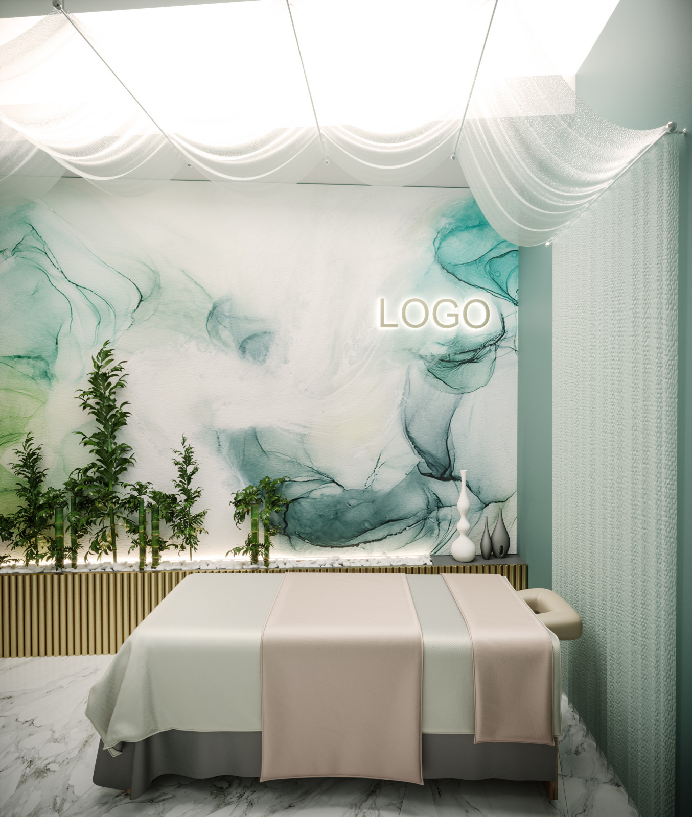 Амазонка. Салон красоты / Визуализации.