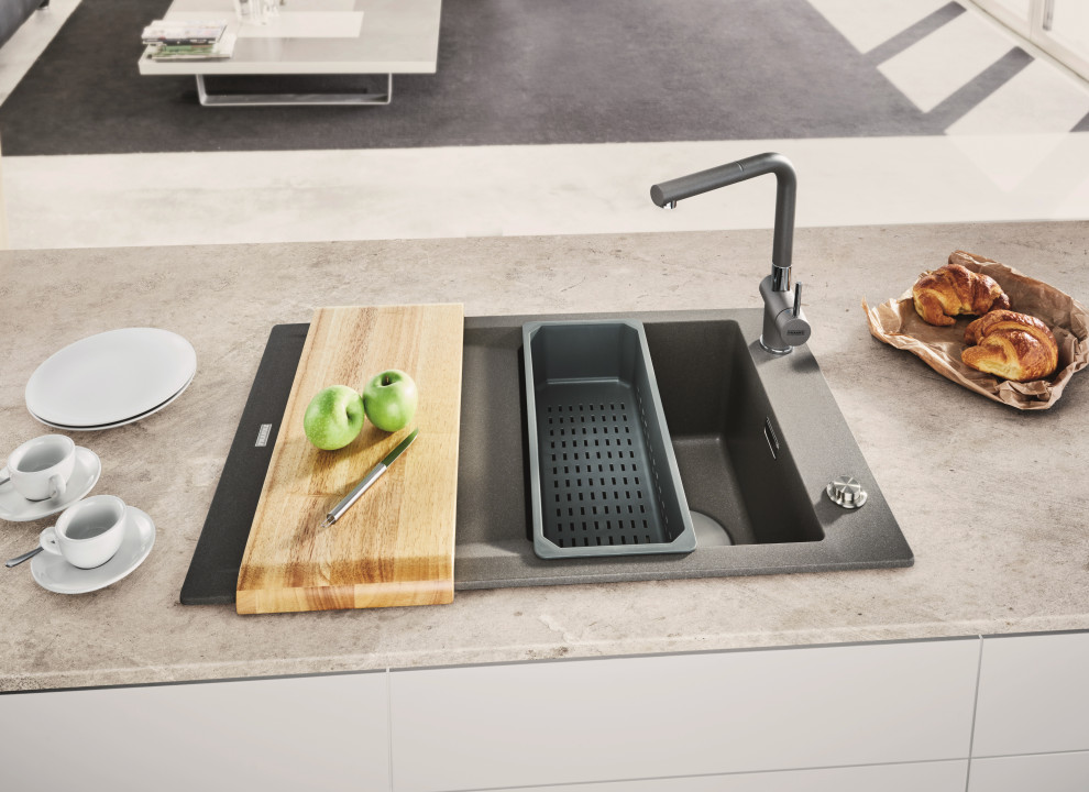 Кухонные мойки из кварца, материал Fragranite®