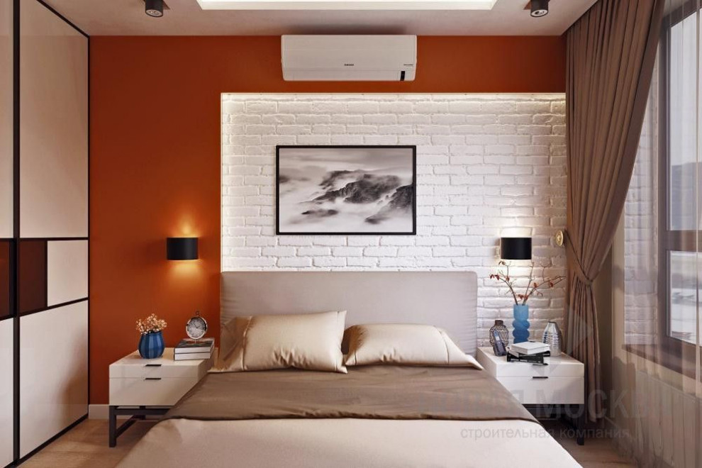 Дизайн-проект однокомнатной квартиры 37.10 кв.м. в ЖК «Водный»