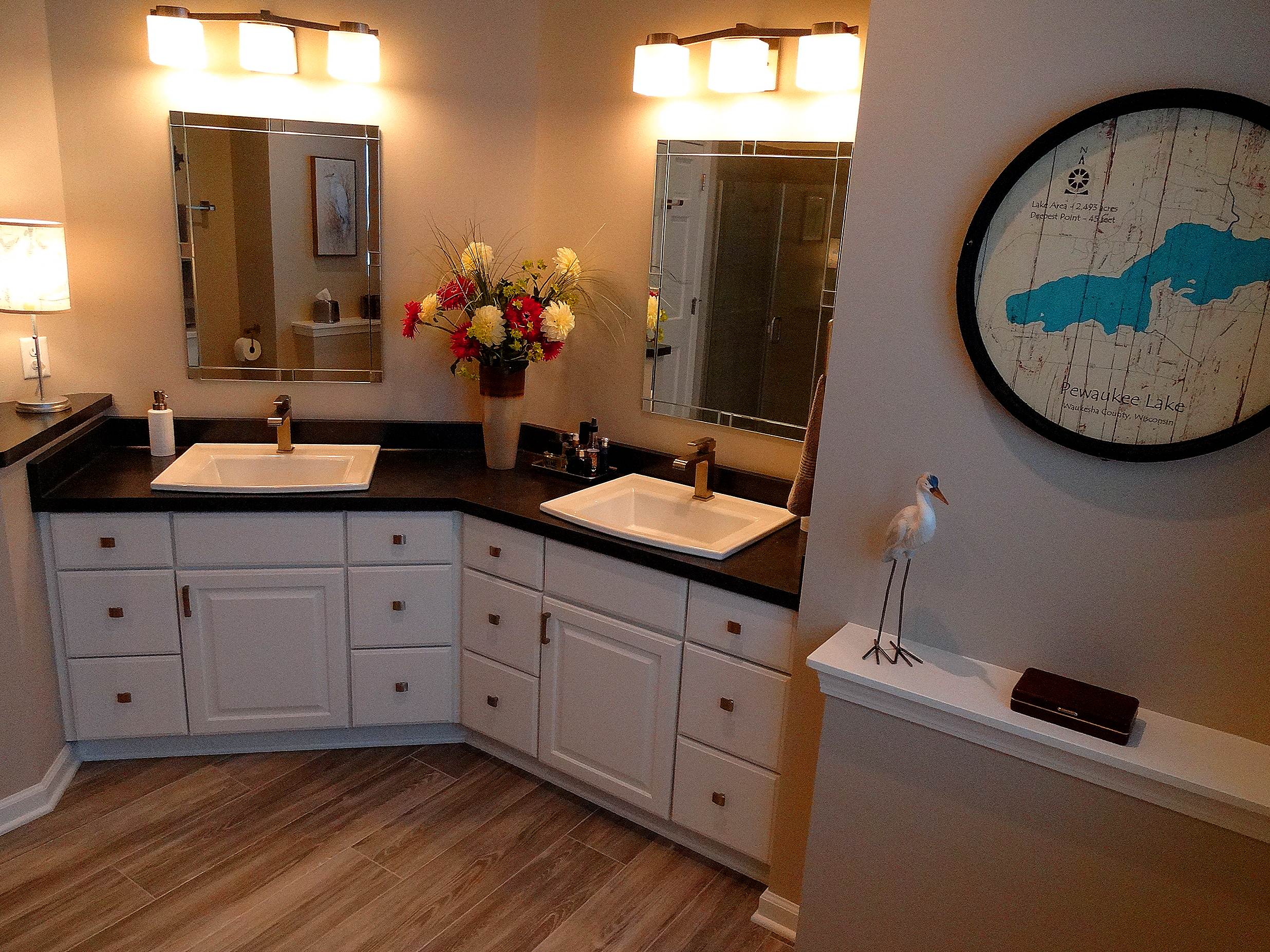 Bathroom remodel in Pewaukee, WI