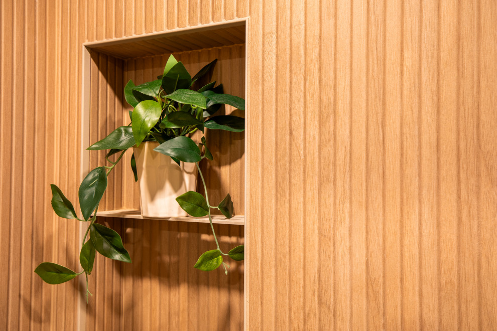 Custom Shower Niches | Contemporary Bathroom Remodel