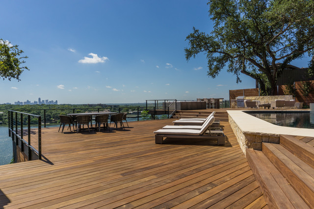 Laguna Loma Lake House contemporary-terrace