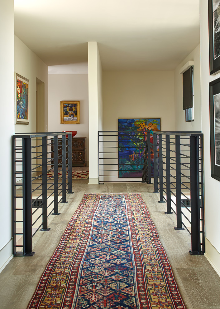 Inspiration for a transitional home design remodel in Phoenix