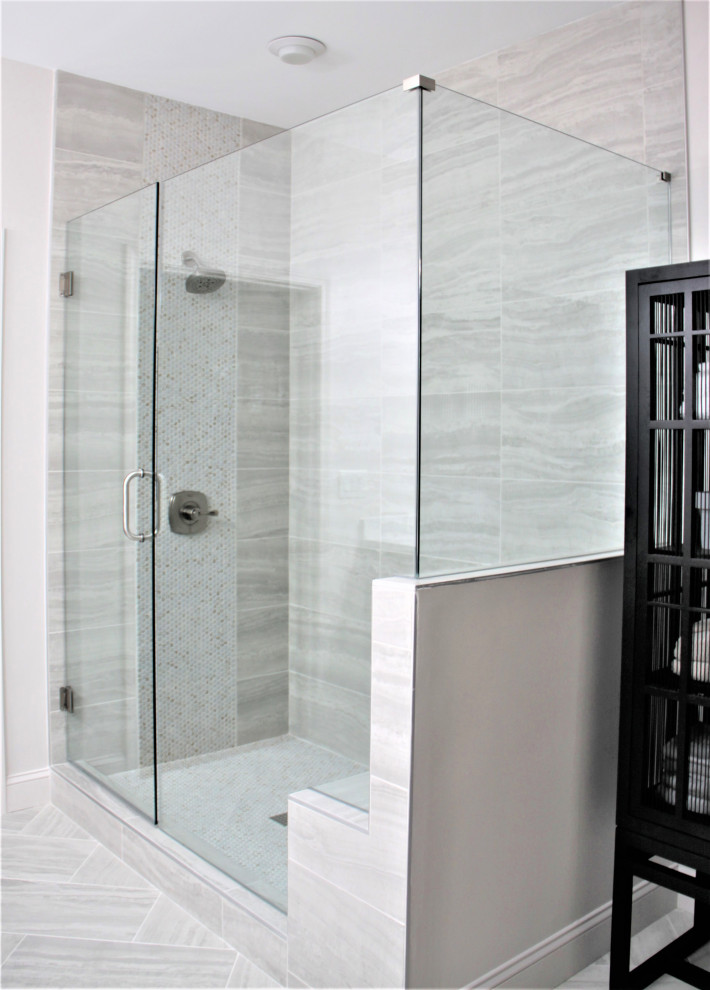 Roswell Master Bath Refresh - Contemporary - Bathroom - Atlanta - by ...