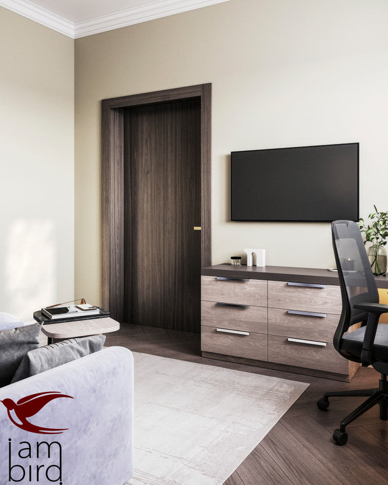 Современная классика с нотками ар-деко в КП "Гайд Парк"