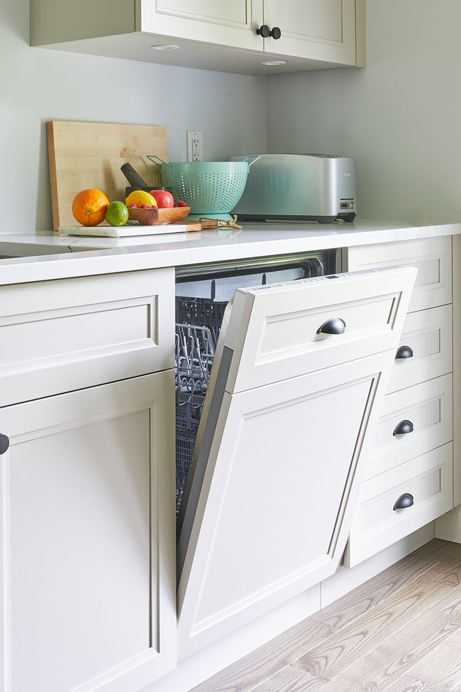 Inspiration for a transitional kitchen remodel in Toronto
