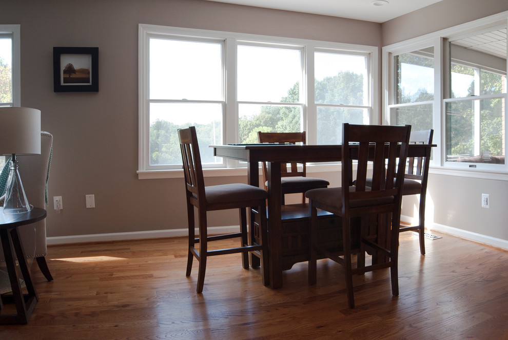 Inspiration for a transitional dining room remodel in Baltimore