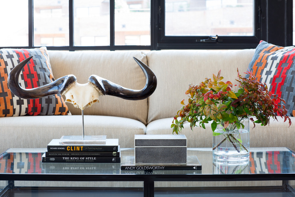 Georgetown Loft - Contemporary - Living Room - DC Metro - by Haus