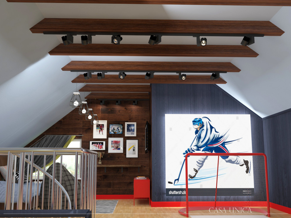 Домашний спорт зал хоккеиста