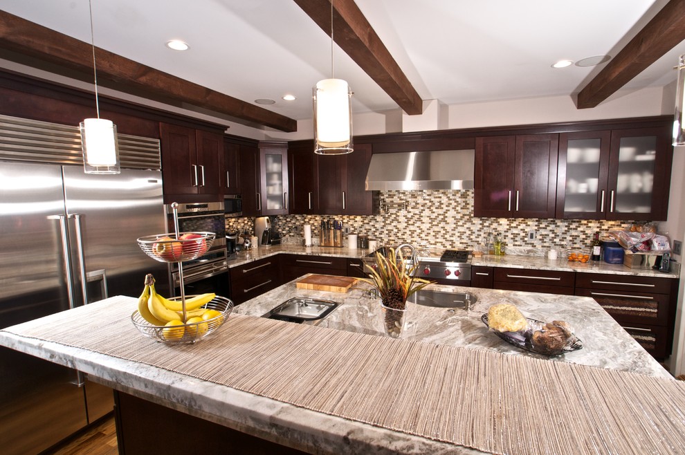 MODERN KITCHEN CHERRY