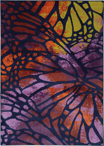Oriental Weavers Sphinx Pantone Prismatic 75289 Oriental Weavers Pantone Prismatic 75289 Purple Orange 6 7 X 9