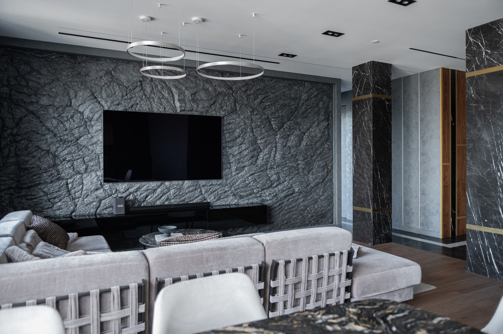 Пентхаус (современный) - гостиная