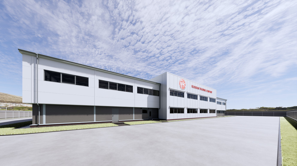 Крупное оконное производство со встроенной офисной частью