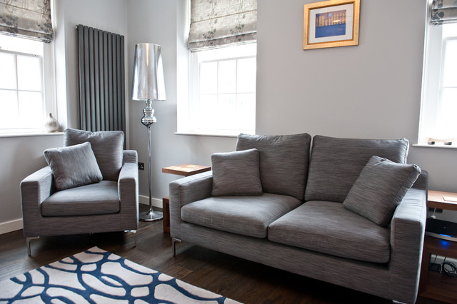 Pimlico SW1V: Exclusive apartment renovation in the heart of London modern-living-room