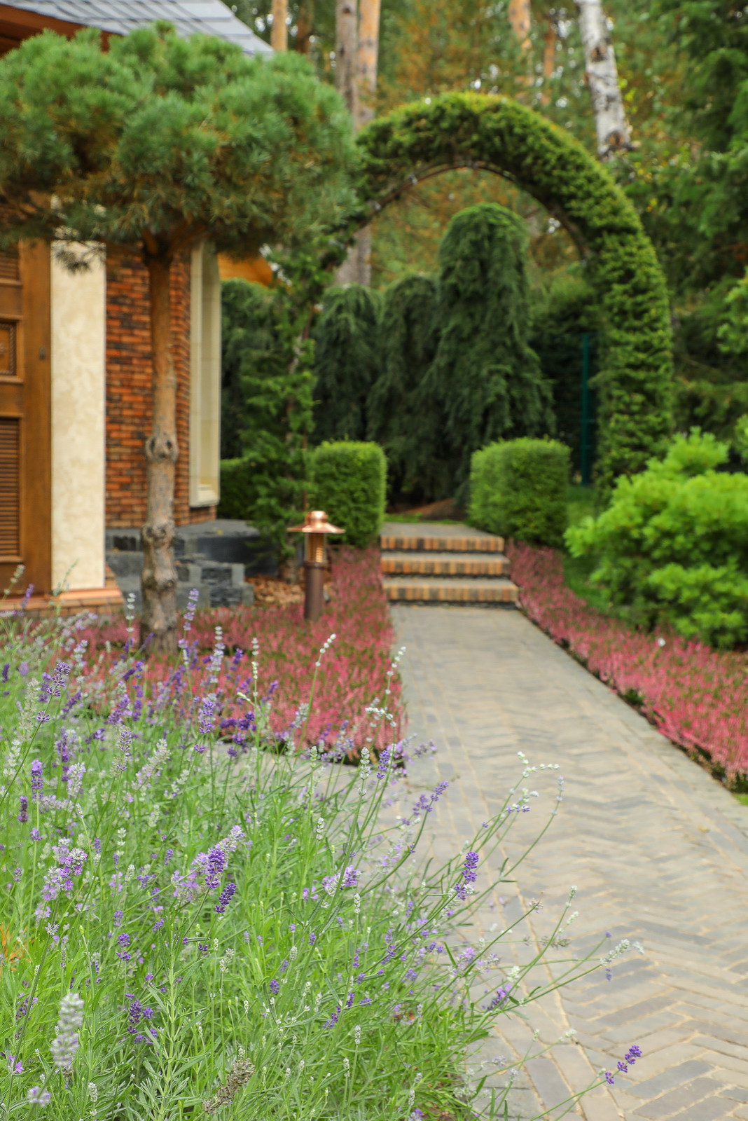 Коттеджный сад в Барвихе (дизайн и исполнение компании "Imperial Garden")