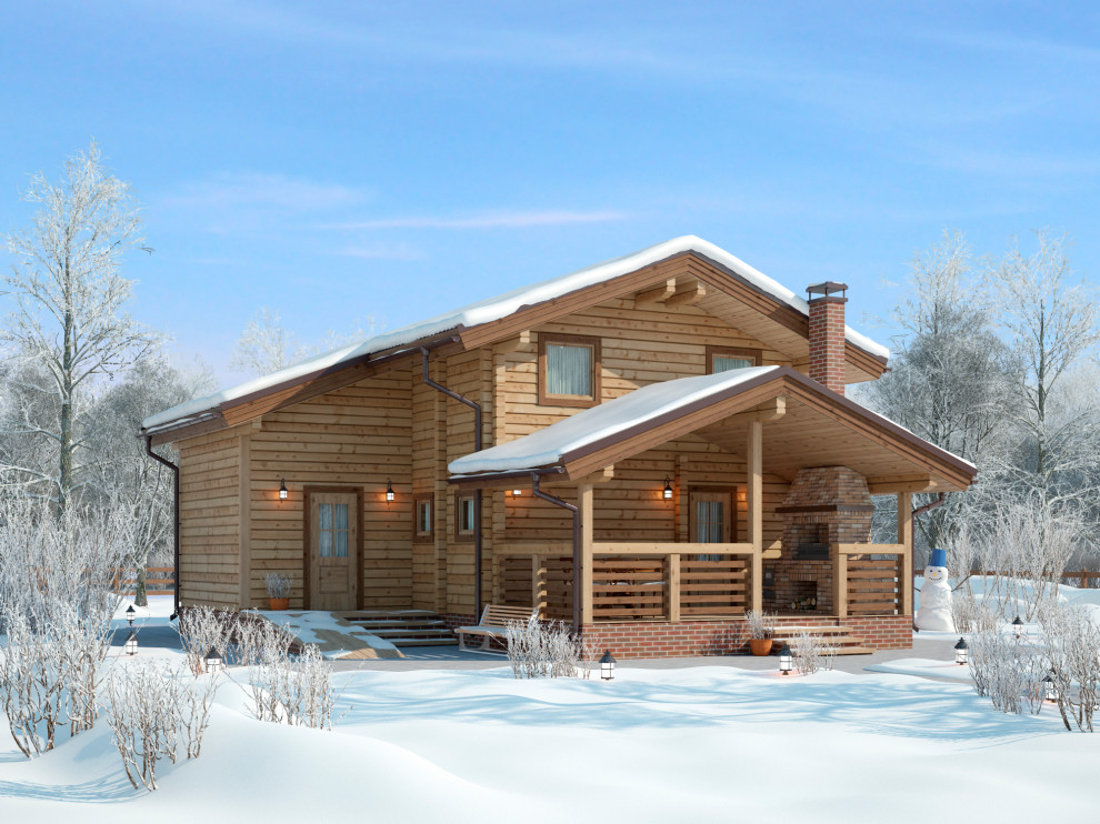 Баня из клееного бруса | Пегас 118