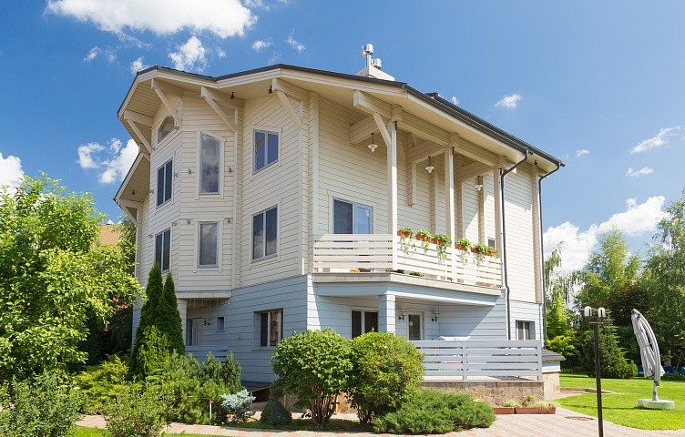 Наши работы - покрашенные дома