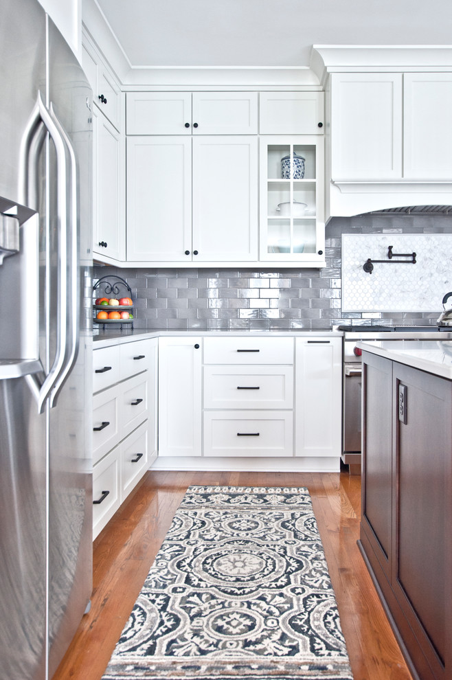 Inspiration for a transitional kitchen remodel in Nashville