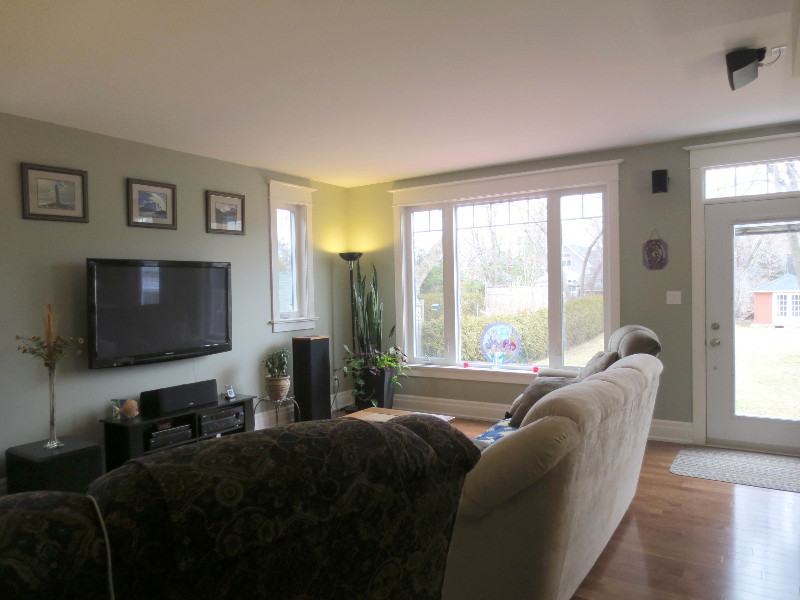 Living room with a view