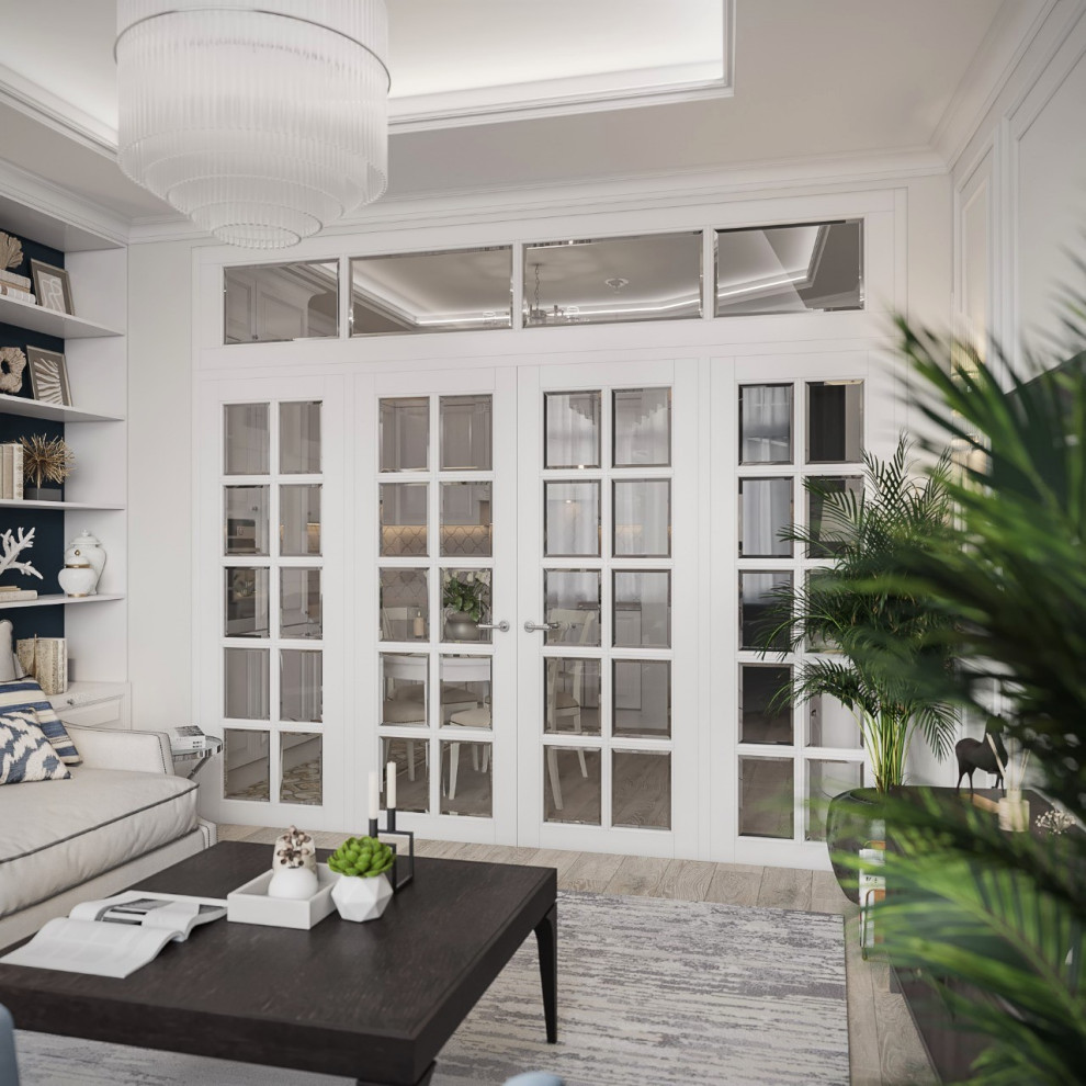 3-комнатная квартира в стиле Американская классика