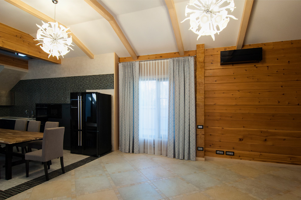 Шторы в деревянный дом