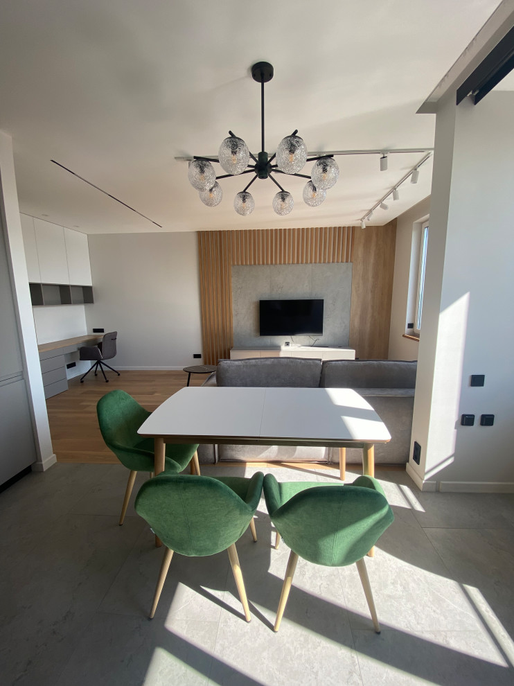 Реализация дизайн-проекта для квартиры 63 м2.