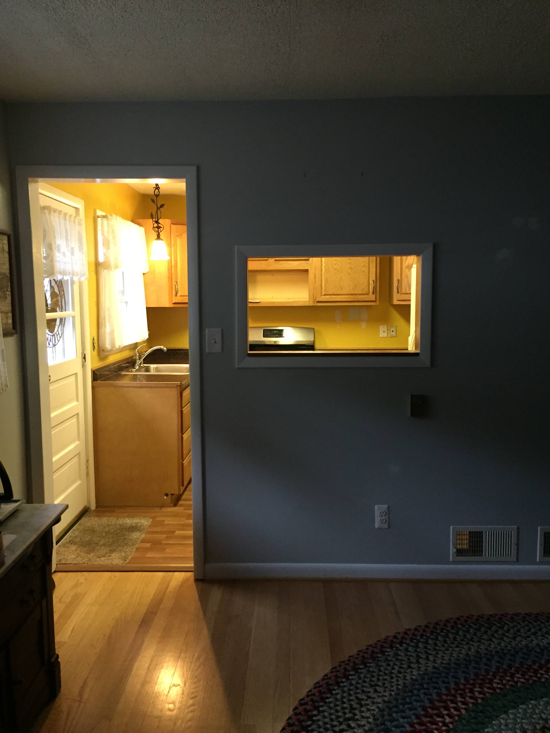 Bright new kitchen