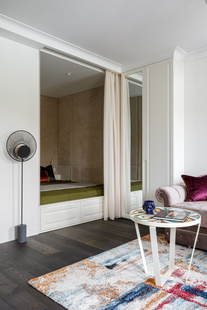 Студия в неоклассическом стиле 48м2