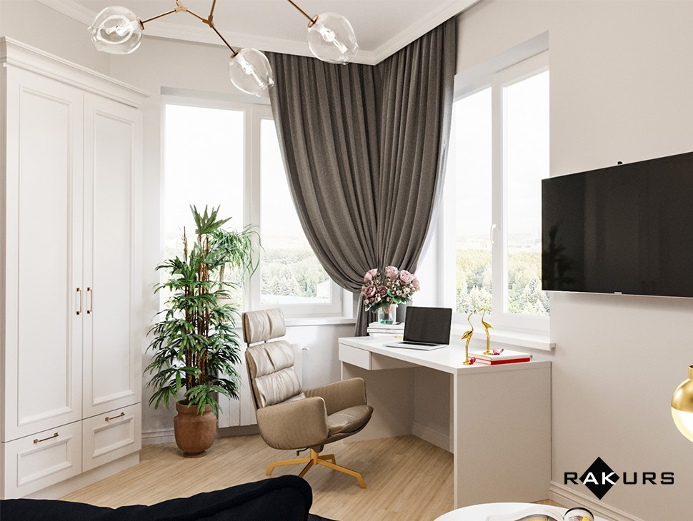 Проект квартиры ул.В.М. Шукшина, Омск