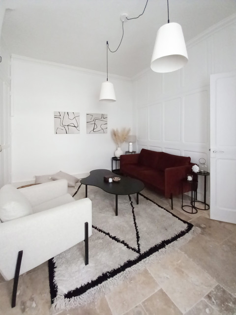 PARIS IX contemporary-living-room