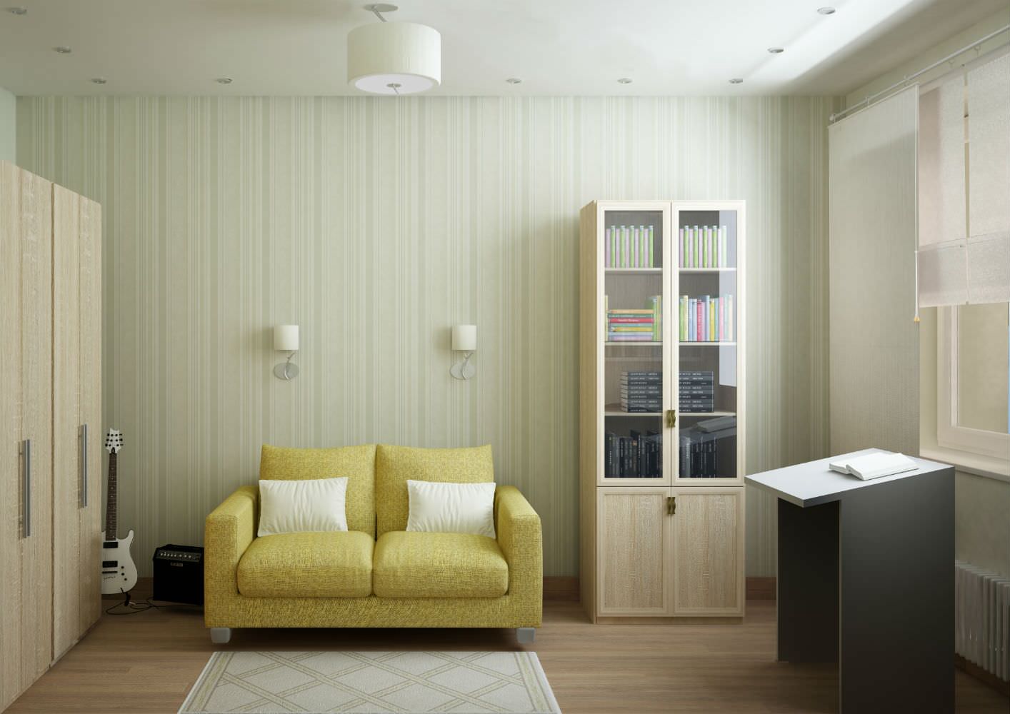 Дизайн-проект квартиры "Солнечный"