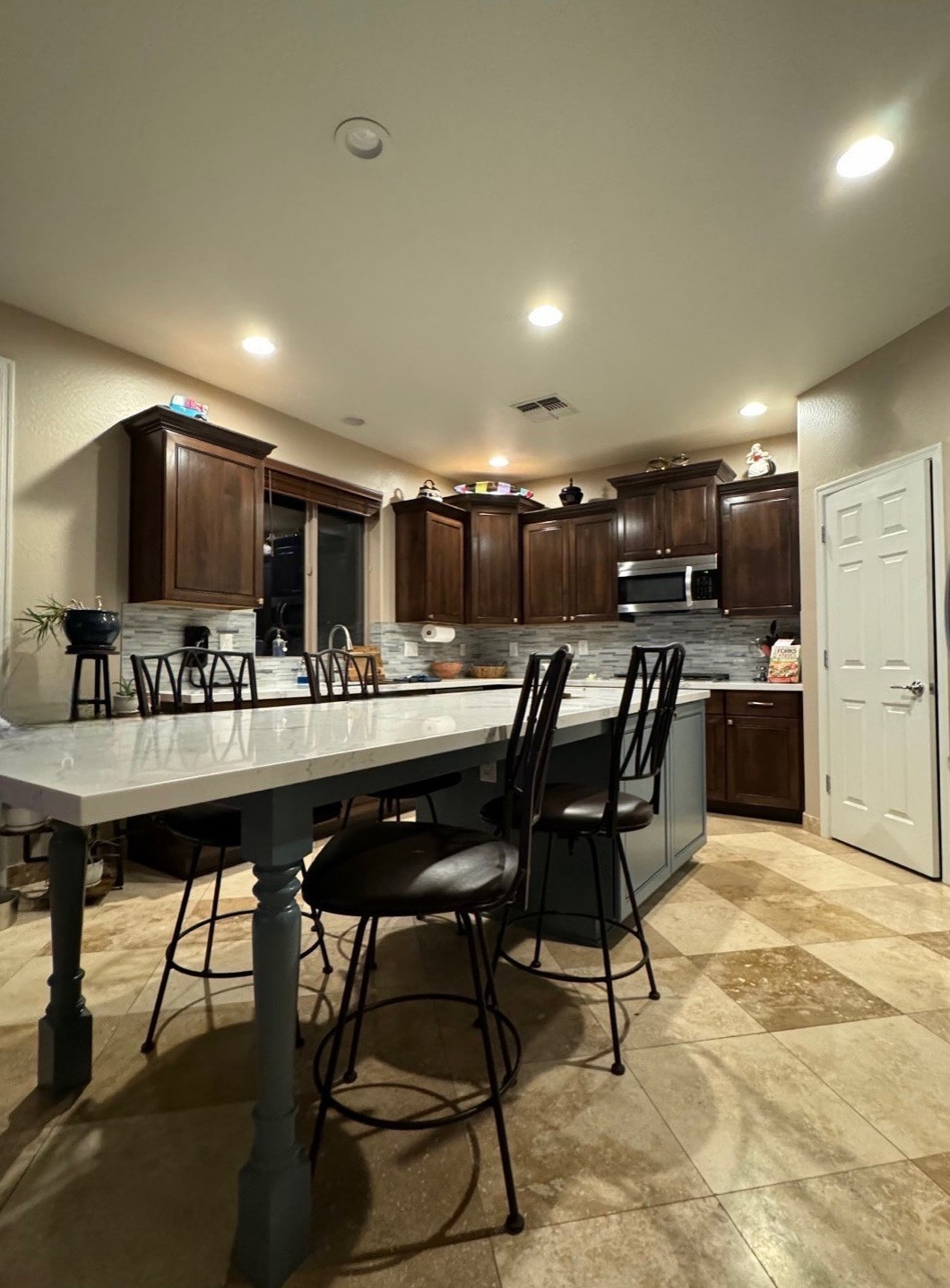 Stain and Paint Kitchen Reface