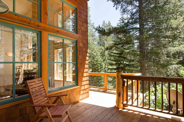 Rustic Deck rustikt-terrasse