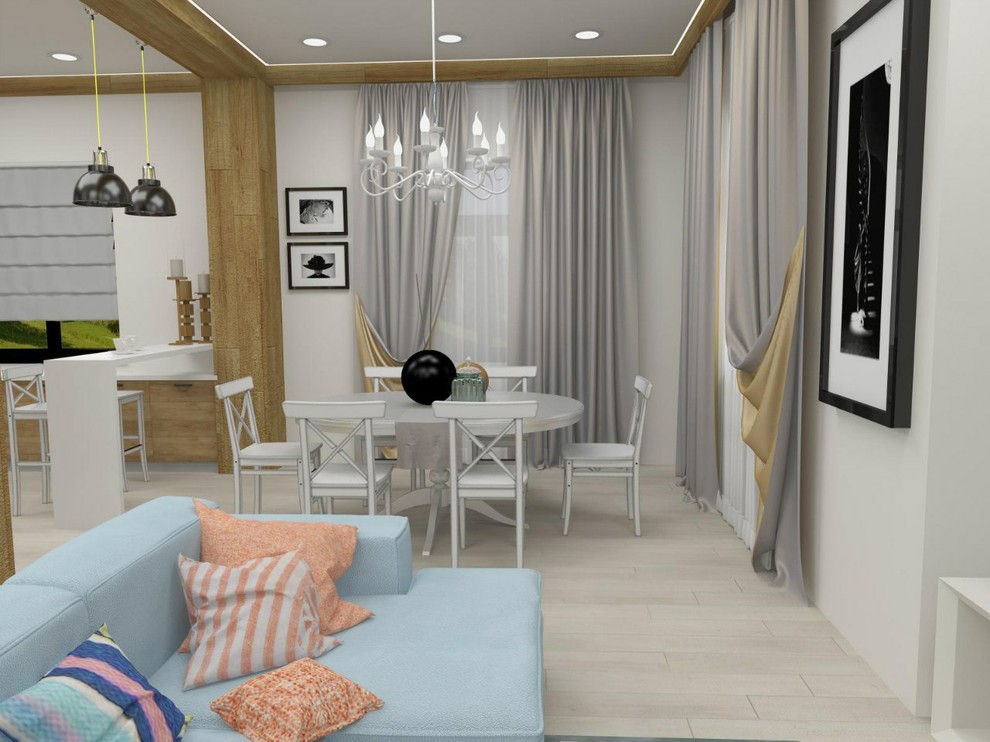 Дома в микрорайоне Бугринская роща