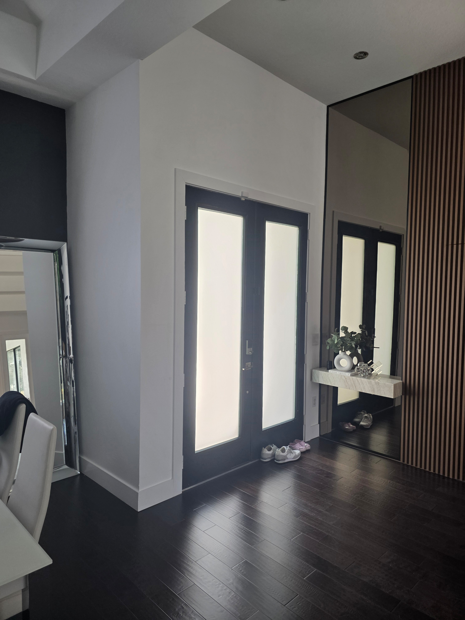 PVC Wood Look Slat Dividers (Screen Wall)
