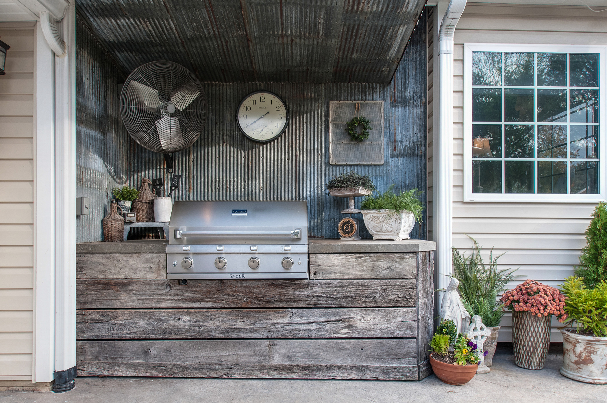 Outdoor Patio Kitchen Addition