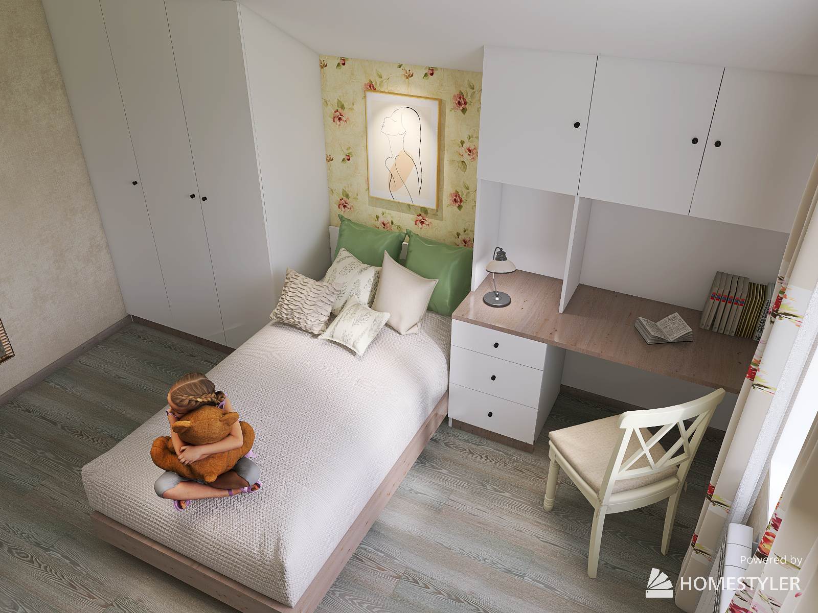 Комната первоклассницы