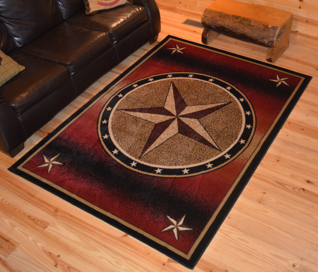 American Destination Amarillo Texas Star Area Rug, 2'3"x7'7