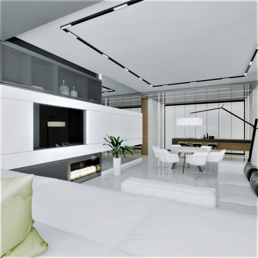 Концепция интерьера пентхауса