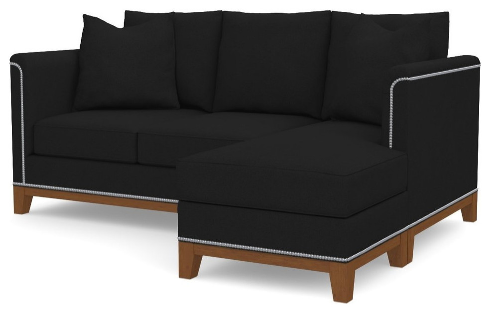 Apt2B La Brea Reversible Chaise Sofa, Black