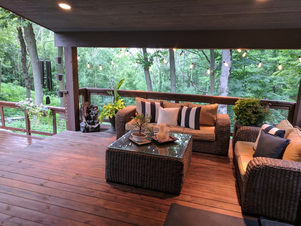 Deck - rustic deck idea
